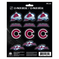 Colorado Avalanche - Set Of 12 Sticker Sheet