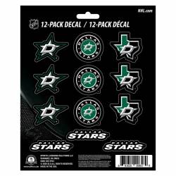Dallas Stars - Set Of 12 Sticker Sheet
