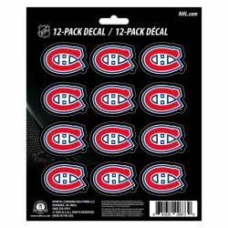 Montreal Canadiens - Set Of 12 Sticker Sheet