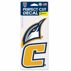 University of Tennessee at Chattanooga Mocs - Set of Two 4x4 Die Cut Decals