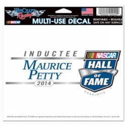 Maurice Petty Nascar Hall Of Fame - 5x6 Ultra Decal
