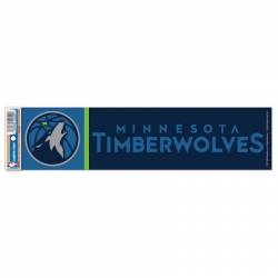 Minnesota Timberwolves - 3x12 Bumper Sticker Strip