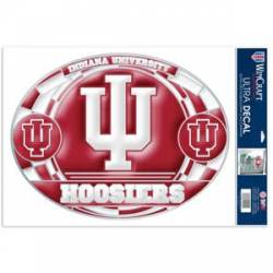 Indiana University Hoosiers - Stained Glass 11x17 Ultra Decal