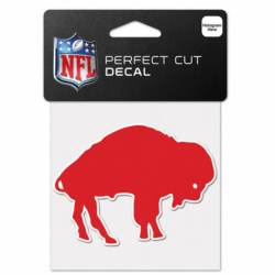 Buffalo Bills Retro Logo - 4x4 Die Cut Decal