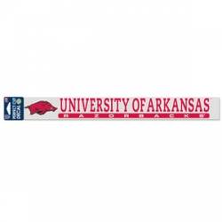 University Of Arkansas Razorbacks - 2x17 Die Cut Decal