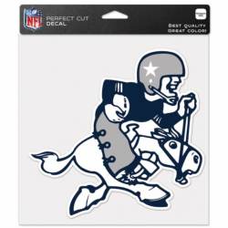 Dallas Cowboys Retro Logo - 8x8 Full Color Die Cut Decal