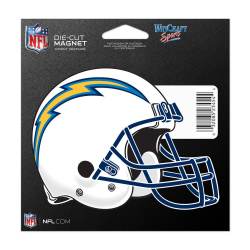 Los Angeles Chargers Helmet - 4.5" Die Cut Logo Magnet