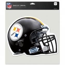 Pittsburgh Steelers Helmet - 8x8 Full Color Die Cut Decal