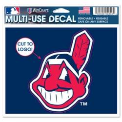 Cleveland Indians - 4.5x5.75 Die Cut Ultra Decal
