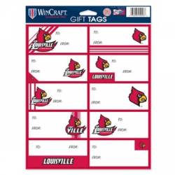 University Of Louisville Cardinals - Sheet of 10 Gift Tag Labels