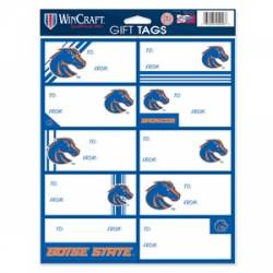 Boise State University Broncos - Sheet of 10 Gift Tag Labels