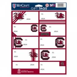 University Of South Carolina Gamecocks - Sheet of 10 Gift Tag Labels