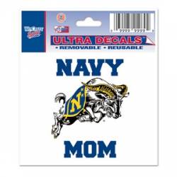 US Naval Academy Navy Midshipmen Mom - 3x4 Ultra Decal
