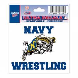 US Naval Academy Navy Midshipmen Wrestling - 3x4 Ultra Decal