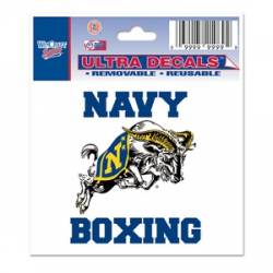 US Naval Academy Navy Midshipmen Boxing - 3x4 Ultra Decal