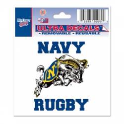 US Naval Academy Navy Midshipmen Rugby - 3x4 Ultra Decal