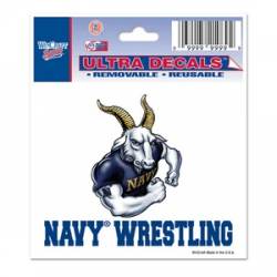 US Naval Academy Midshipmen Navy Wrestling - 3x4 Ultra Decal