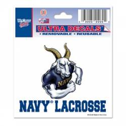US Naval Academy Midshipmen Navy Lacrosse - 3x4 Ultra Decal
