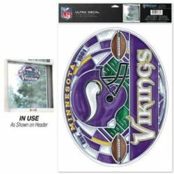 Minnesota Vikings - Stained Glass 11x17 Ultra Decal
