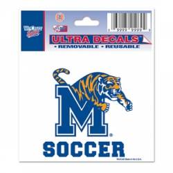 University Of Memphis Tigers Soccer - 3x4 Ultra Decal