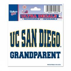 University Of California-San Diego UCSD Tritons Grandparent - 3x4 Ultra Decal