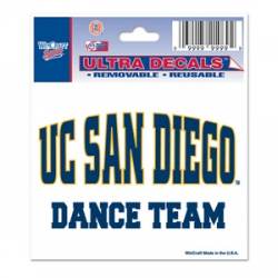 University Of California-San Diego UCSD Tritons Dance Team - 3x4 Ultra Decal