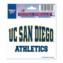University Of California-San Diego UCSD Tritons Athletics - 3x4 Ultra Decal
