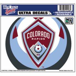Colorado Rapids Soccer Ball - 5x6 Ultra Decal
