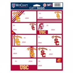 University Of Southern California USC Trojans - Sheet of 10 Gift Tag Labels