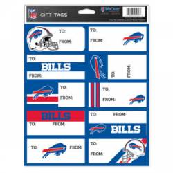 Buffalo Bills - Sheet of 10 Gift Tag Labels