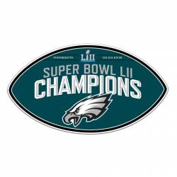 Philadelphia Eagles Super Bowl LII Champions - 12" Magnet