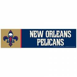 New Orleans Pelicans - 3x12 Bumper Sticker Strip
