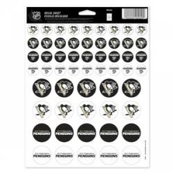 Pittsburgh Penguins - 8.5x11 Sticker Sheet