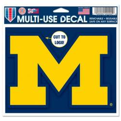University Of Michigan Wolverines - 4.5x5.75 Die Cut Ultra Decal