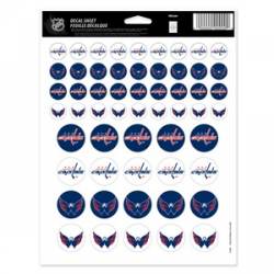 Washington Capitals - 8.5x11 Sticker Sheet
