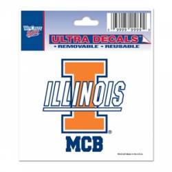 University Of Illinois Fighting Illini MCB - 3x4 Ultra Decal