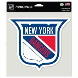 New York Rangers Retro - 8x8 Full Color Die Cut Decal