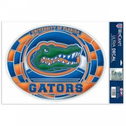 University Of Florida Gators - Stained Glass 11x17 Ultra Decal