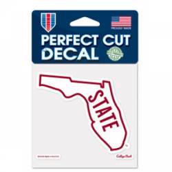 Florida State University Seminoles Retro Outline - 4x4 Die Cut Decal