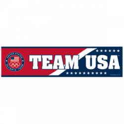 United States Olympic Team USA - 3x12 Bumper Sticker Strip