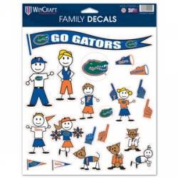 University Of Florida Gators - 8.5x11 Family Sticker Sheet