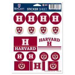 Harvard College Crimson - 5x7 Sticker Sheet