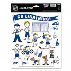 Tampa Bay Lightning - 8.5x11 Family Sticker Sheet