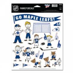 Toronto Maple Leafs - 8.5x11 Family Sticker Sheet