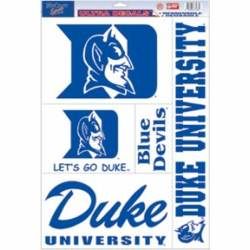 Duke University Blue Devils - Set of 5 Ultra Decals