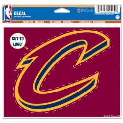 Cleveland Cavaliers Logo - 4.5x5.75 Die Cut Multi Use Ultra Decal