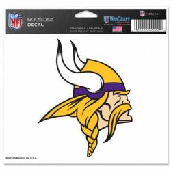 Minnesota Vikings Logo - 5x6 Ultra Decal