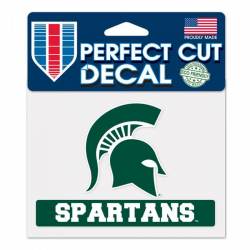 Michigan State University Spartans - 4x5 Die Cut Decal