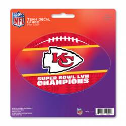 Kansas City Chiefs Super Bowl LVII 57 Champions - 8" Vinyl Sticker