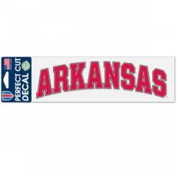 University Of Arkansas Razorbacks - 3x10 Die Cut Decal